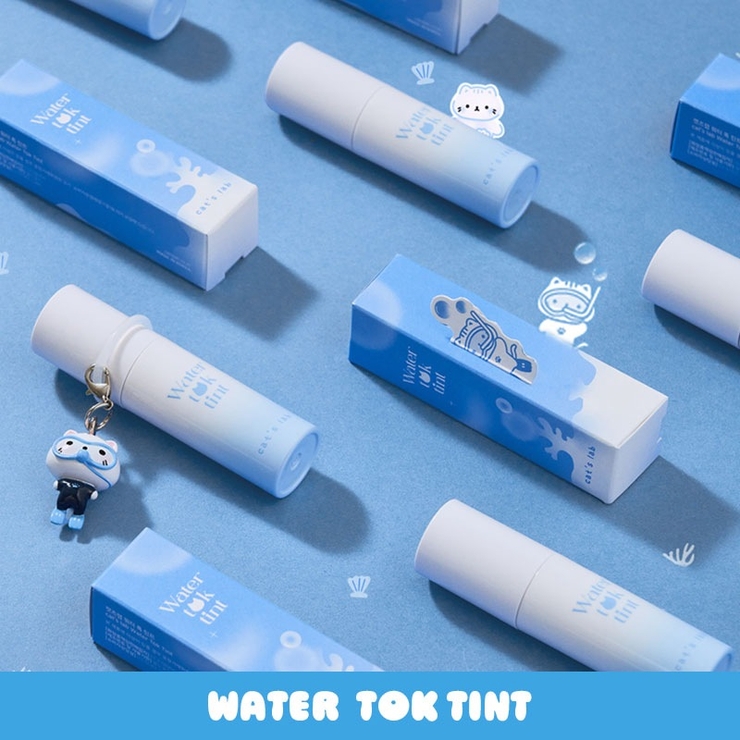 プレゼント2種 ウォータートックティント(全10色)+シカグリーンサンセラムSPF50+PA++++UV 韓国コスメ 韓国 | Cat's Lab | 詳細画像3 