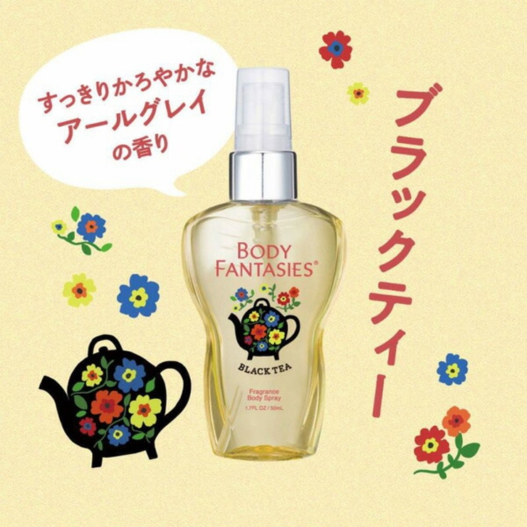 ボディファンタジー ボディスプレー ブラックティー 50ml[品番