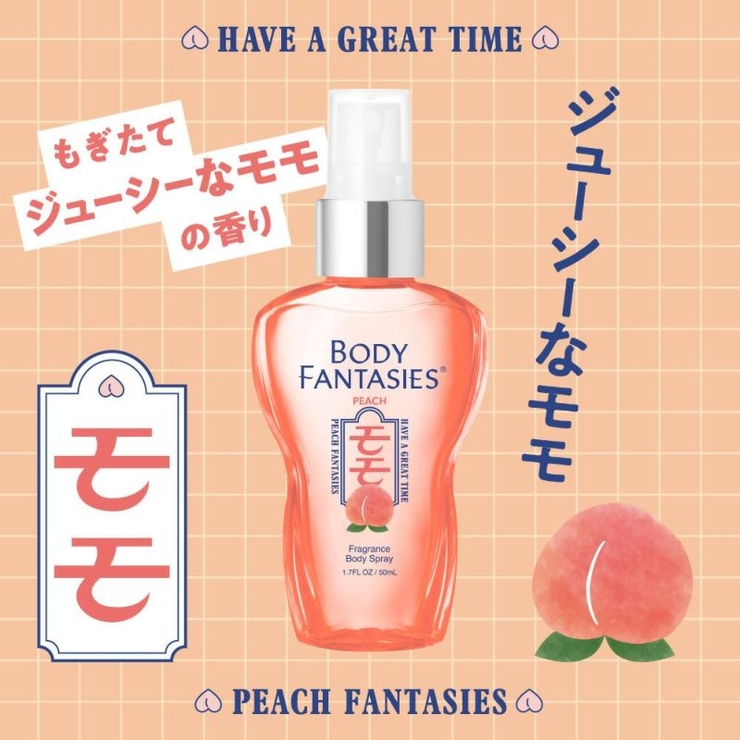ボディファンタジー ボディスプレー モモ 50ml[品番 ボディファンタジー ボディスプレー モモ 50ml[品番