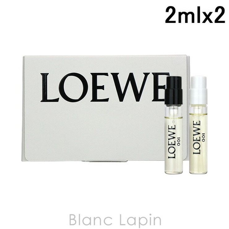 ロエベ 001ウーマン EDT&001マン EDT 2ml x2 | BLANC LAPIN | 詳細画像1 