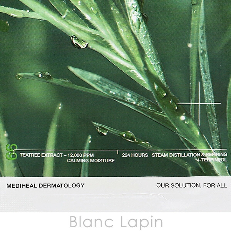 メディヒール ティーツリーエッセンシャルマスク カーミングモイスチャー 1枚 | BLANC LAPIN | 詳細画像4 