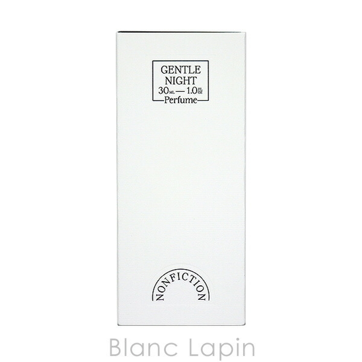 ノンフィクション ジェントルナイト ポータブル EDP 30ml | BLANC LAPIN | 詳細画像5 