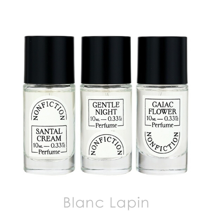 ノンフィクション オードパルファムミニトリオ 10ml x3 | BLANC LAPIN | 詳細画像2 