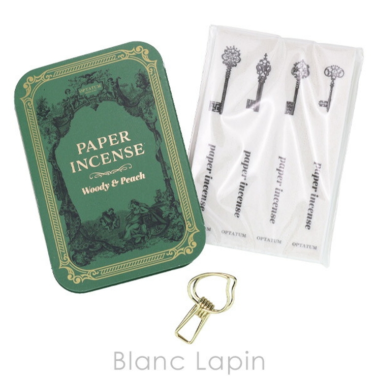 オプタウム ペーパーインセンス #Woody and Peach 4枚 x12 | BLANC LAPIN | 詳細画像2 