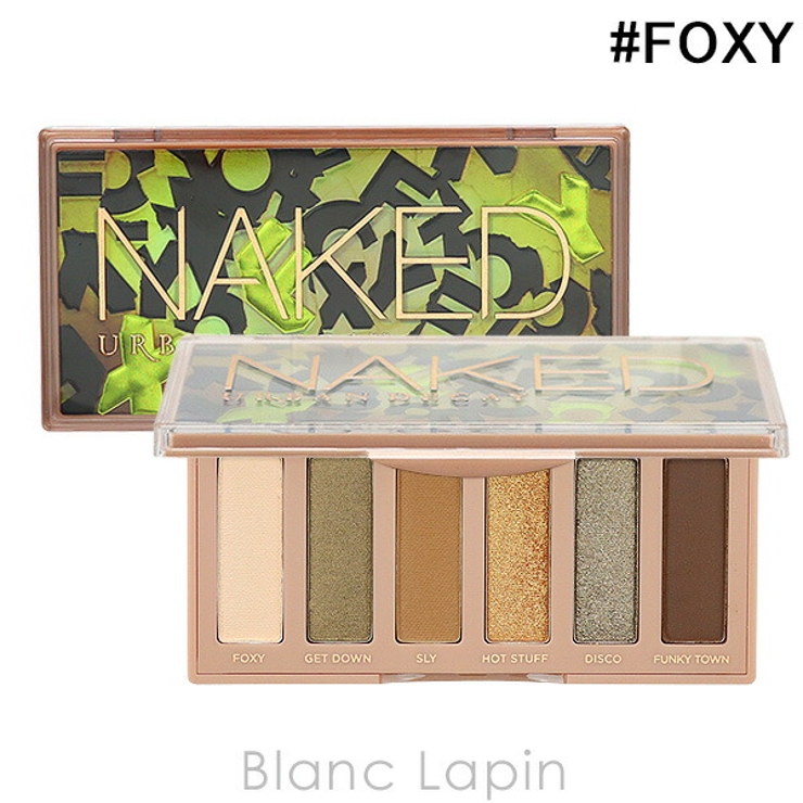 アーバンディケイ ミニアイシャドウパレット #FOXY 0.8gx6 | BLANC LAPIN | 詳細画像1 
