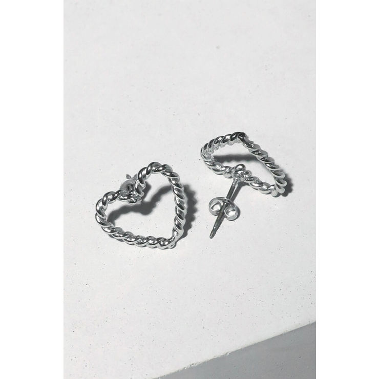 ねじりラインハートピアス | BONJOUR SAGAN | 詳細画像6 