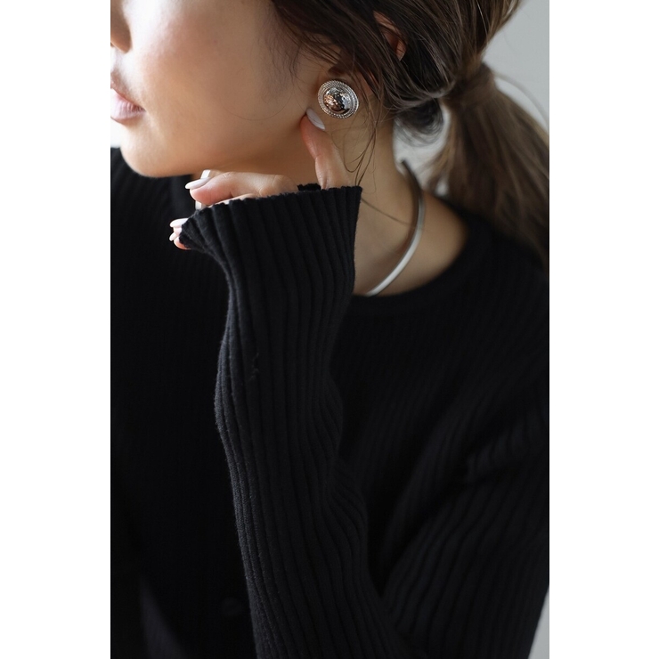 ラウンドモチーフイヤリング 88-004288 | BONJOUR SAGAN | 詳細画像2 