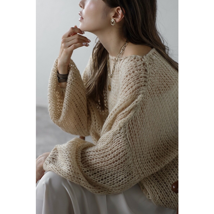 ラウンドモチーフイヤリング 88-004288 | BONJOUR SAGAN | 詳細画像4 