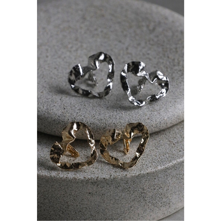 クランプルハートイヤリング 88-004289 | BONJOUR SAGAN | 詳細画像3 