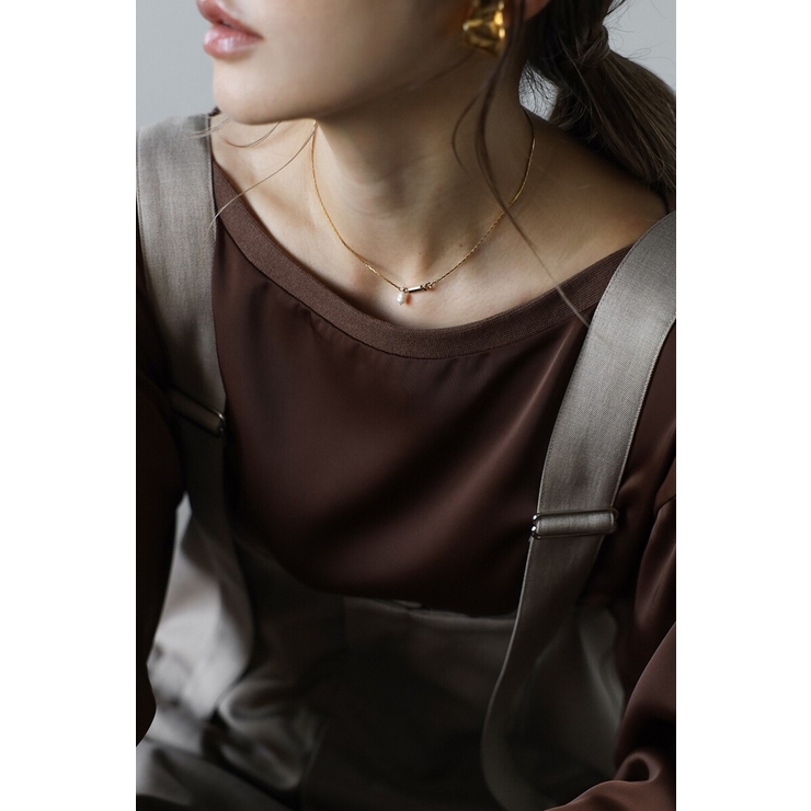 GOLD | パールデザインネックレス 88-004290 | BONJOUR SAGAN