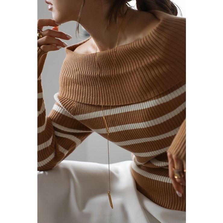 GOLD | オーバルロングチェーンネックレス 88-004295 | BONJOUR SAGAN