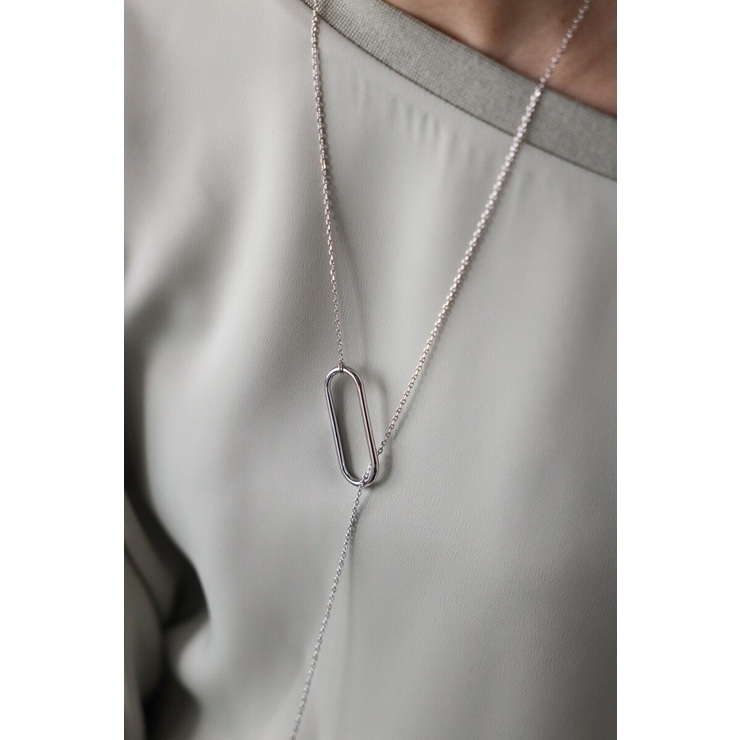 オーバルロングチェーンネックレス 88-004295 | BONJOUR SAGAN | 詳細画像2 