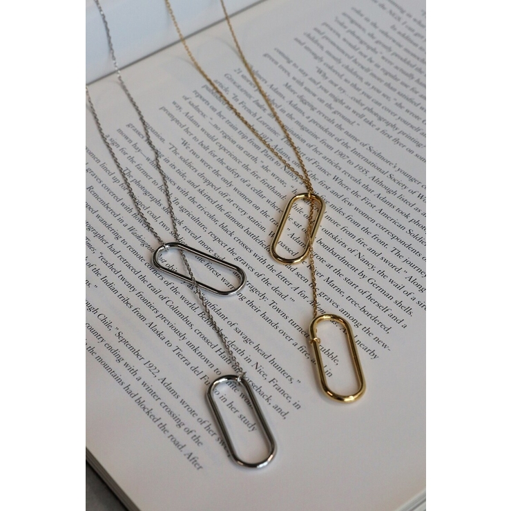 オーバルロングチェーンネックレス 88-004295 | BONJOUR SAGAN | 詳細画像7 