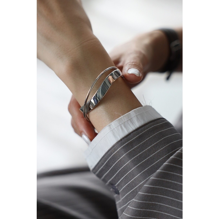 メタルクロスバングル 88-004296 | BONJOUR SAGAN | 詳細画像1 