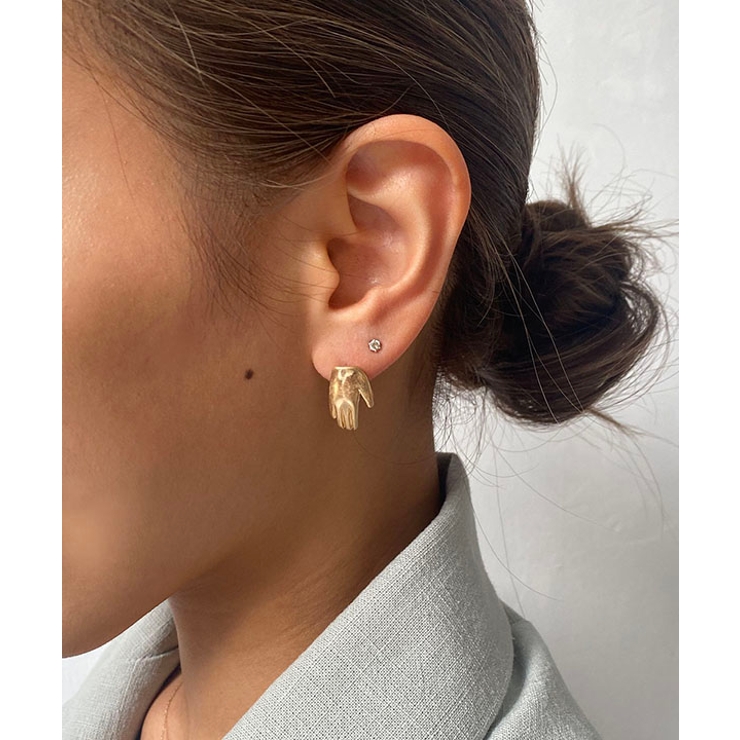 ピアス（ゴールド） ジョージ ジェンセン リフレクト (GEORG JENSEN REFLECT) ピアス