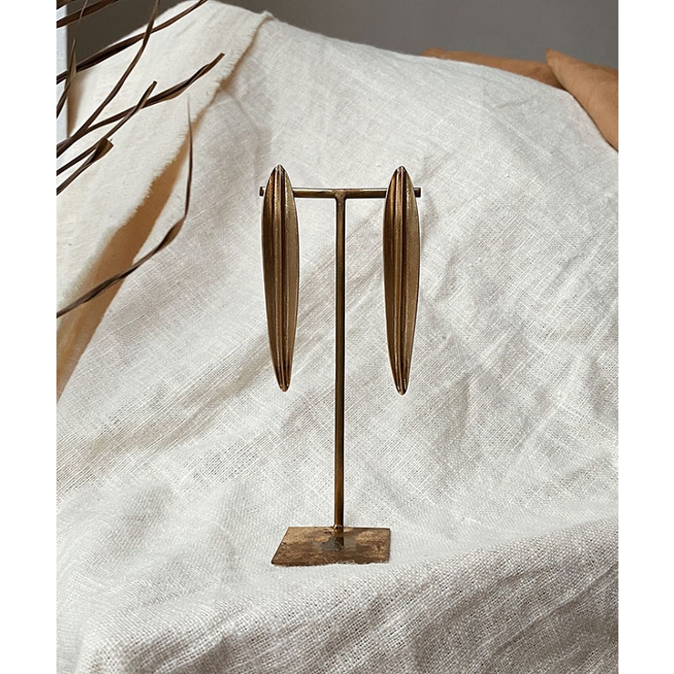 ロングリーフプレートピアス emouv ピアス | BUYSENSE | 詳細画像1 