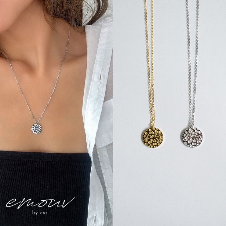 サークルプレートネックレス emouv by | BUYSENSE | 詳細画像1 