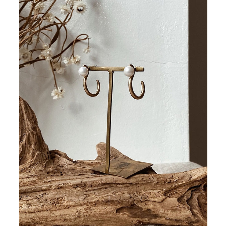 ゴールド | フックパールピアス emouv ピアス | BUYSENSE