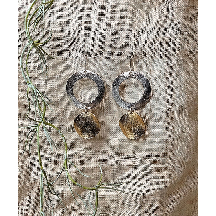 2カラーメタルピアス emouv ピアス | BUYSENSE | 詳細画像3 