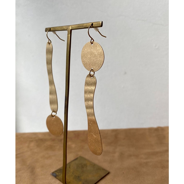 アシンメトリープレートピアス emouv ピアス | BUYSENSE | 詳細画像2 