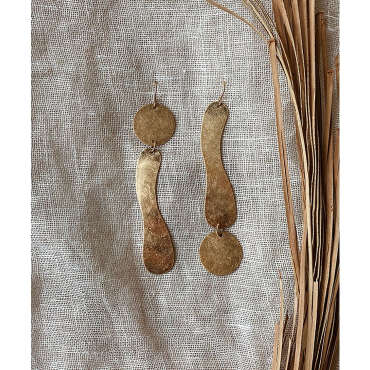 アシンメトリープレートピアス emouv ピアス | BUYSENSE | 詳細画像3 