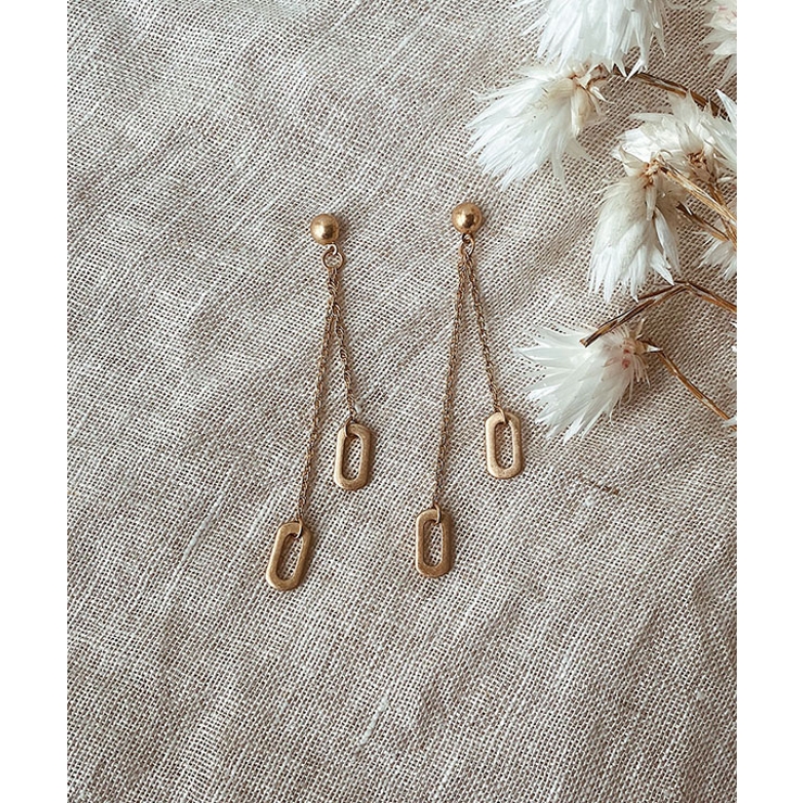 スイングチェーンピアス emouv ピアス | BUYSENSE | 詳細画像3 