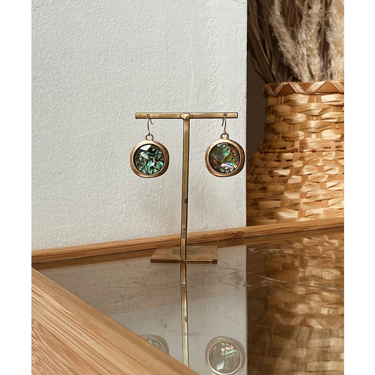 ゴールド | サークルシェルピアス emouv ピアス | BUYSENSE