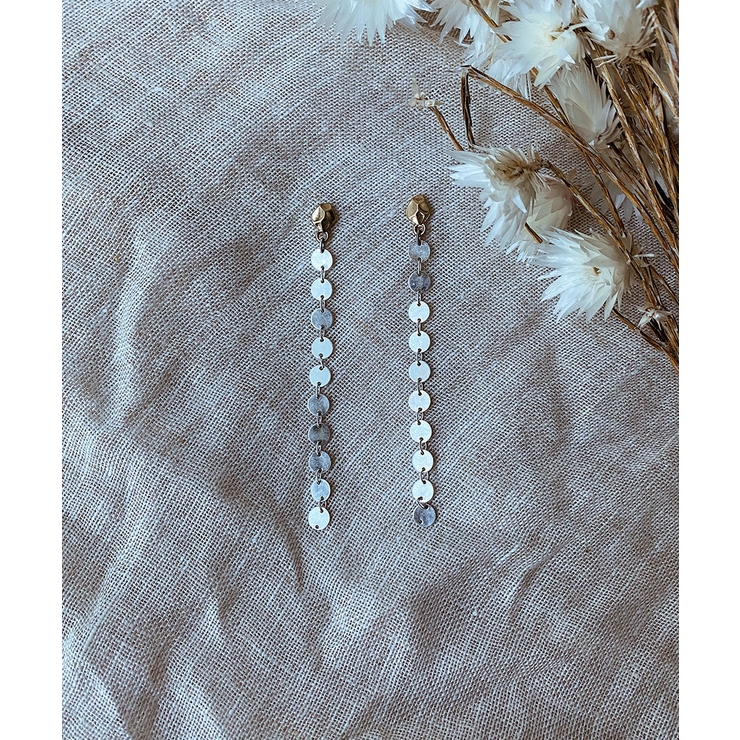 メタリックロングピアス emouv ピアス | BUYSENSE | 詳細画像8 