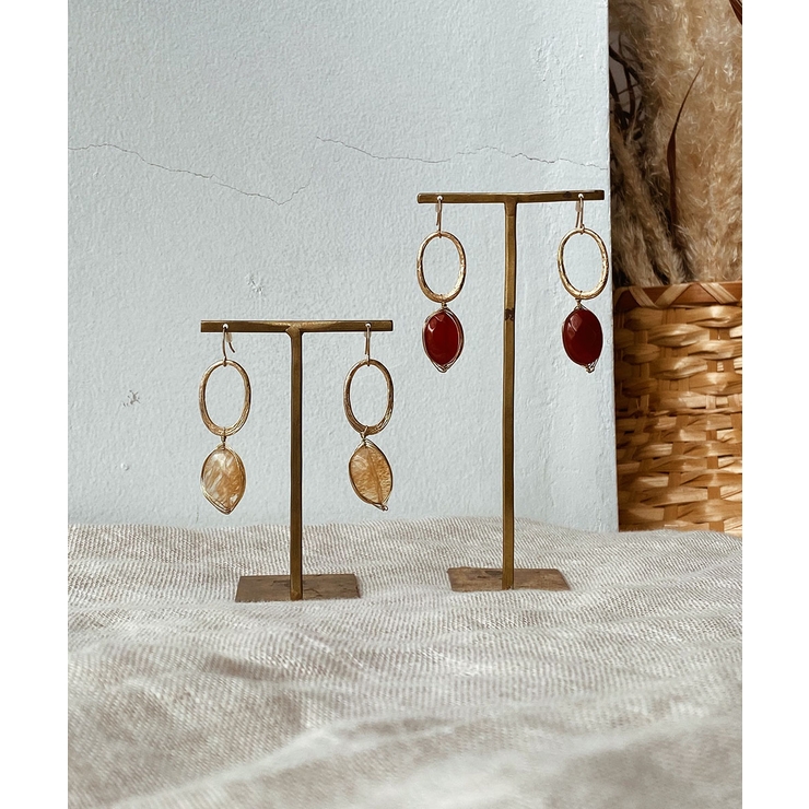 ワイヤーストーンピアス emouv ピアス | BUYSENSE | 詳細画像1 