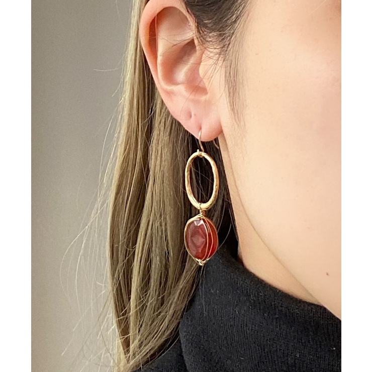 ワイヤーストーンピアス emouv ピアス | BUYSENSE | 詳細画像2 