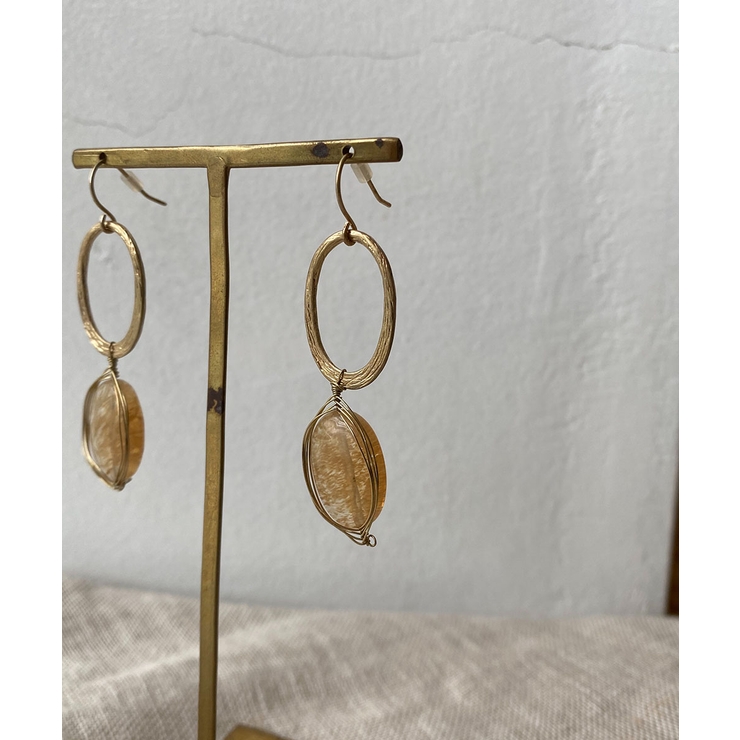 ワイヤーストーンピアス emouv ピアス | BUYSENSE | 詳細画像5 