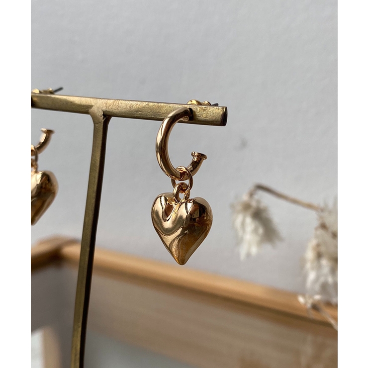 ハートフープピアス emouv ピアス | BUYSENSE | 詳細画像3 