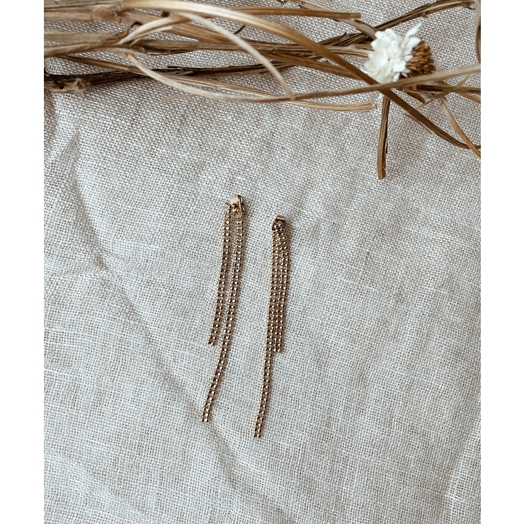 ゴールドロングコネクトピアス emouv ピアス | BUYSENSE | 詳細画像2 