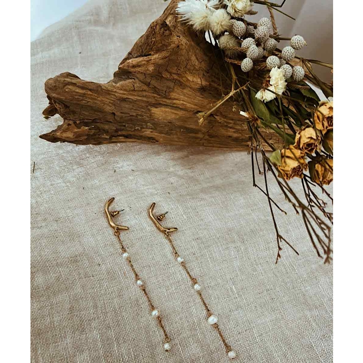 パールチェーンカフピアス emouv ピアス | BUYSENSE | 詳細画像2 