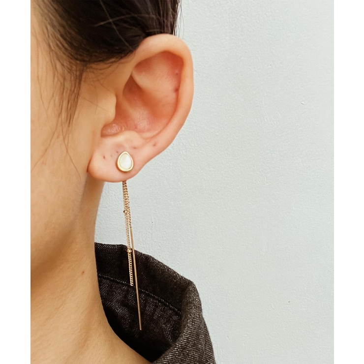 バックチェーンピアス emouv ピアス | BUYSENSE | 詳細画像1 