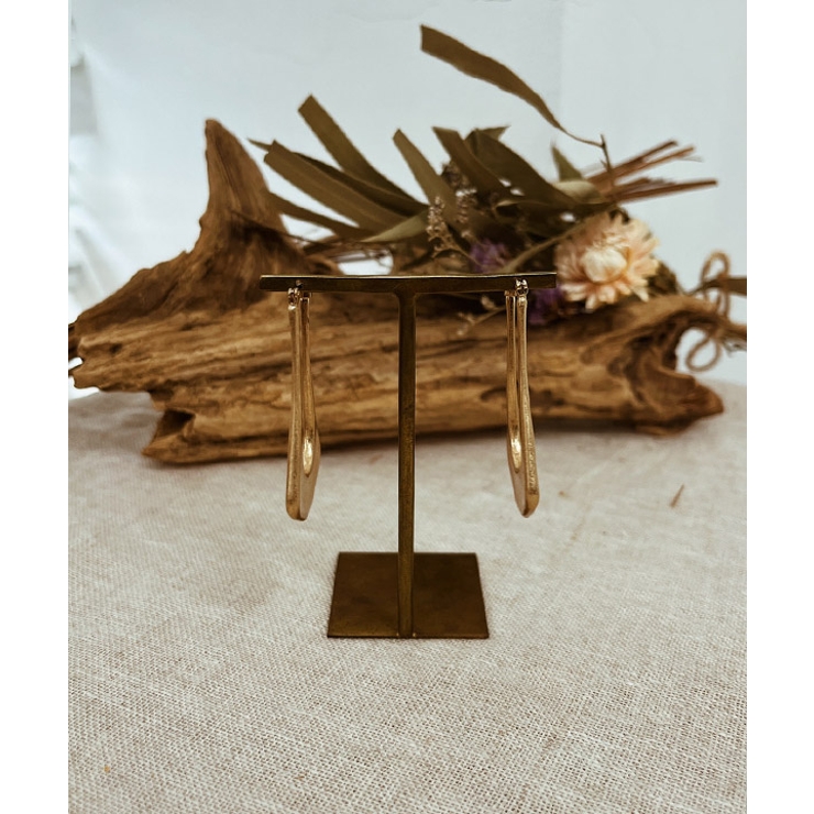 ゴールド | ラテラルフレームピアス emouv ピアス | BUYSENSE