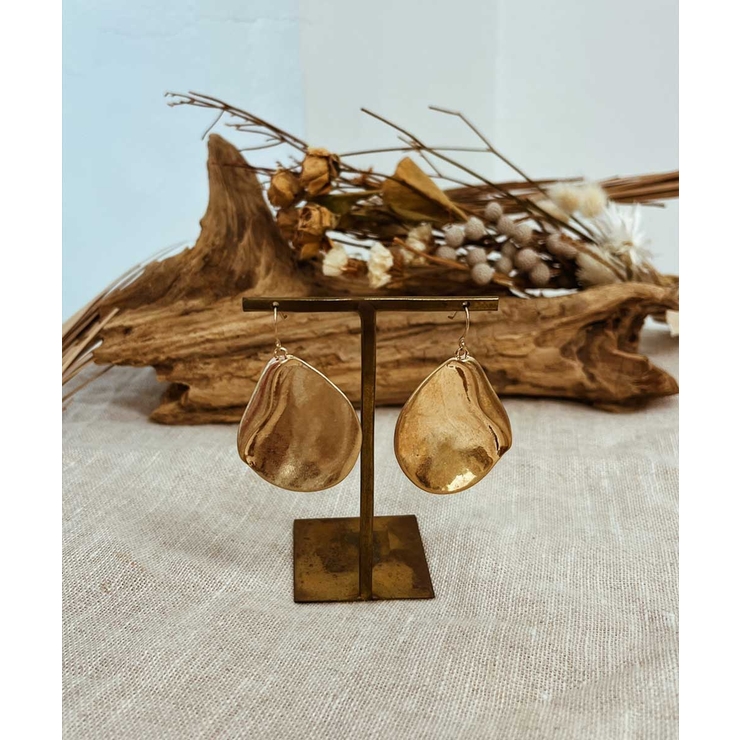 ゴールド | ヴィンテージオーバルピアス emouv ピアス | BUYSENSE