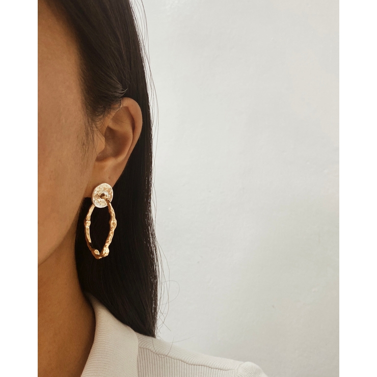 ユニークフープピアス emouv ピアス | BUYSENSE | 詳細画像2 