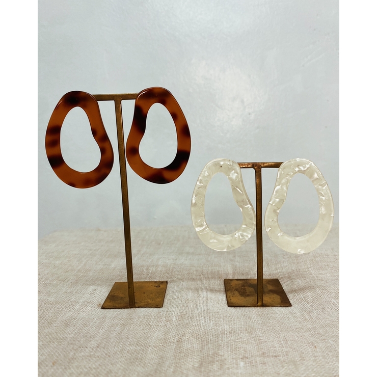 べっ甲フープピアス emouv ピアス | BUYSENSE | 詳細画像1 