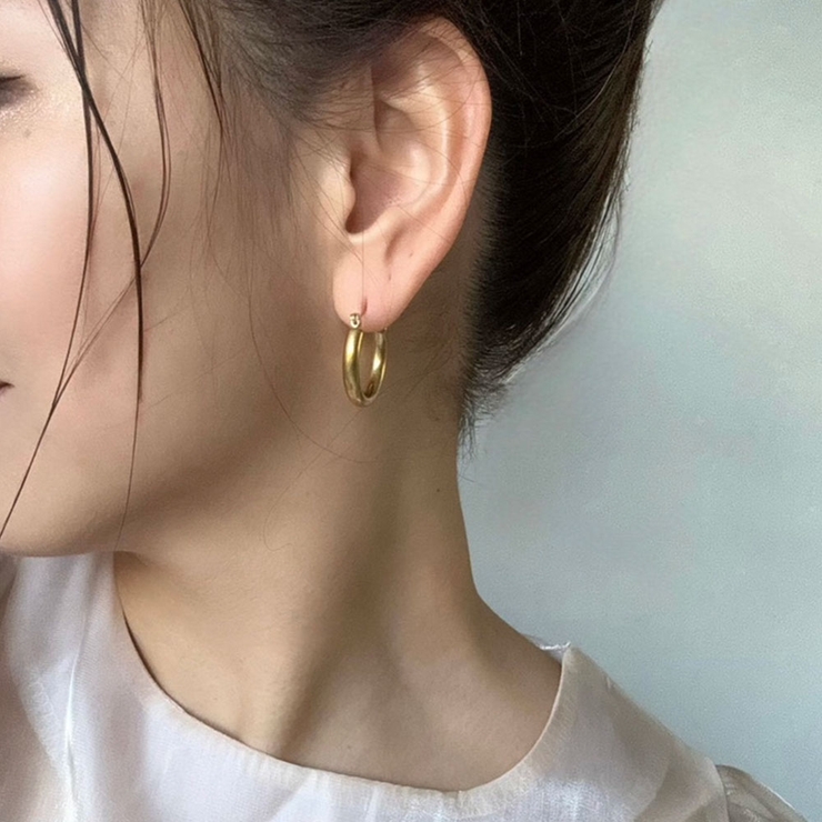 シンプルフープピアス emouv by | BUYSENSE | 詳細画像9 