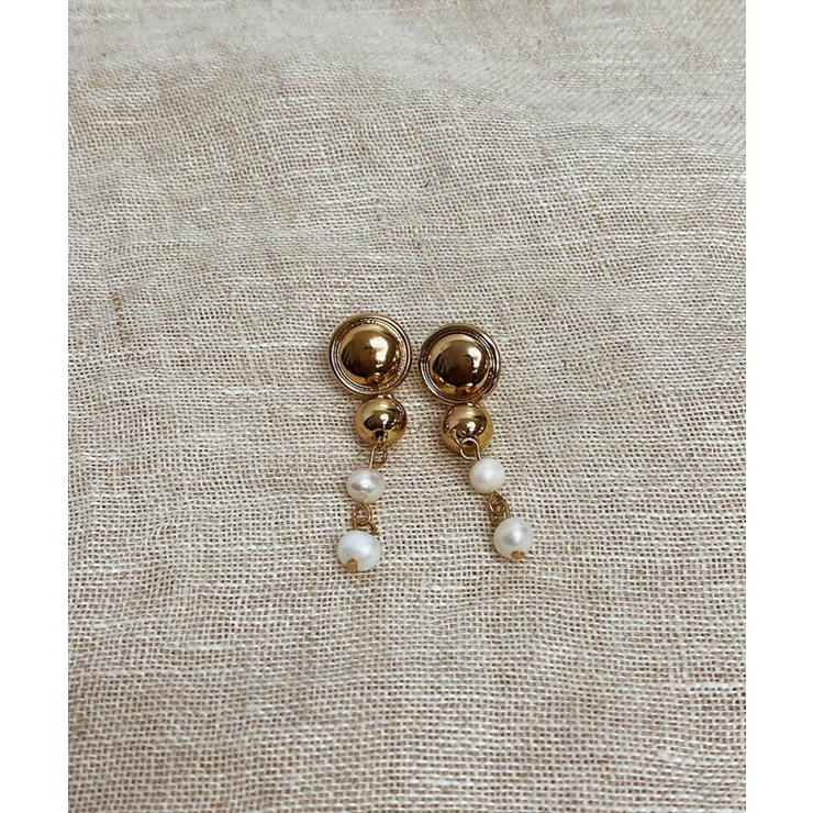 タイニードロップパールピアス emouv ピアス | BUYSENSE | 詳細画像4 