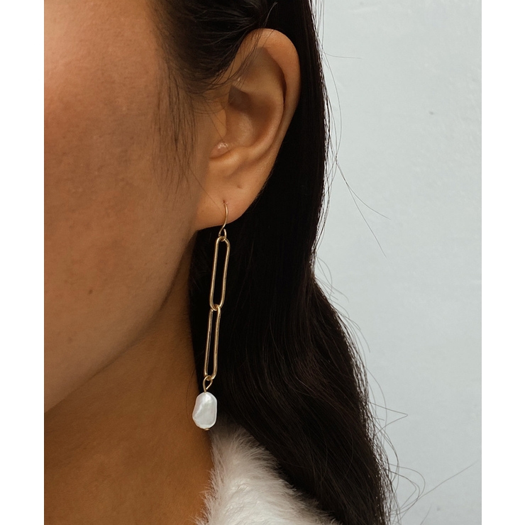 2連チェーンパールピアス emouv ピアス | BUYSENSE | 詳細画像3 