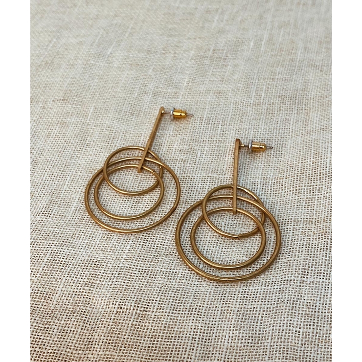 ゴールドサークルピアス emouv ピアス | BUYSENSE | 詳細画像4 