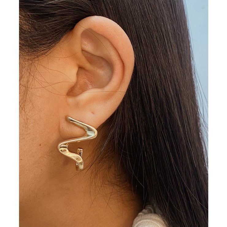 タイニーウェーブピアス emouv ピアス | BUYSENSE | 詳細画像1 