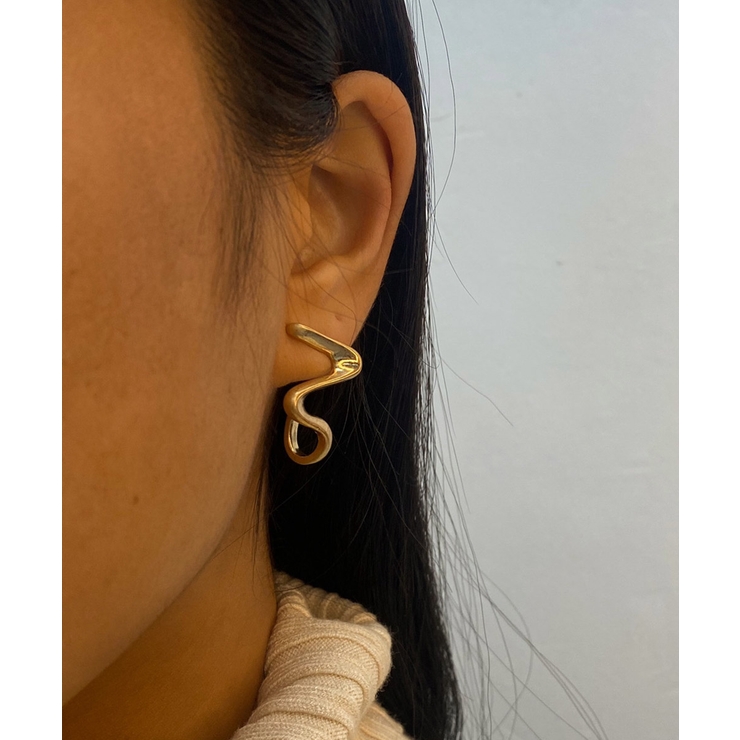 ゴールド | タイニーウェーブピアス emouv ピアス | BUYSENSE