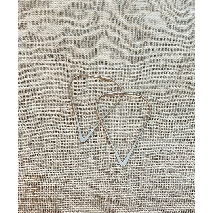 シルバー | ライトフープピアス emouv ピアス | BUYSENSE