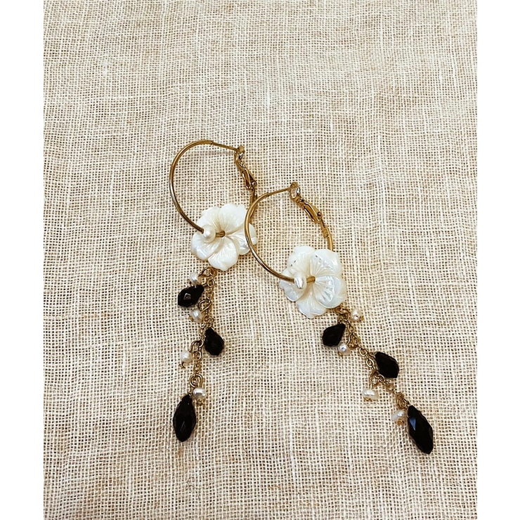 フラワーパールピアス emouv ピアス | BUYSENSE | 詳細画像3 