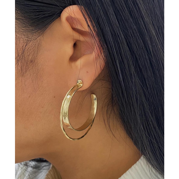 2連フープピアス emouv ピアス | BUYSENSE | 詳細画像2 