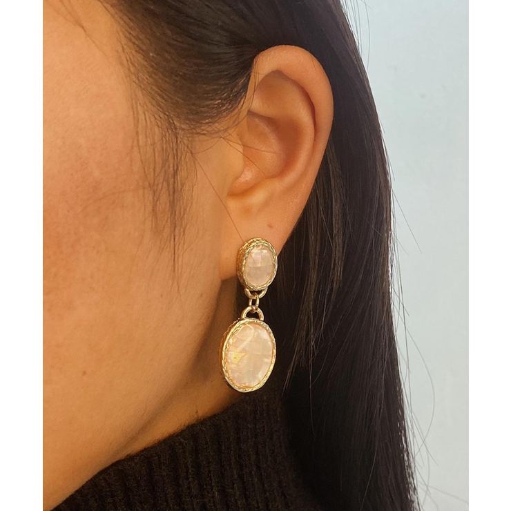 ヴィンテージカラーストーンピアス emouv ピアス | BUYSENSE | 詳細画像3 