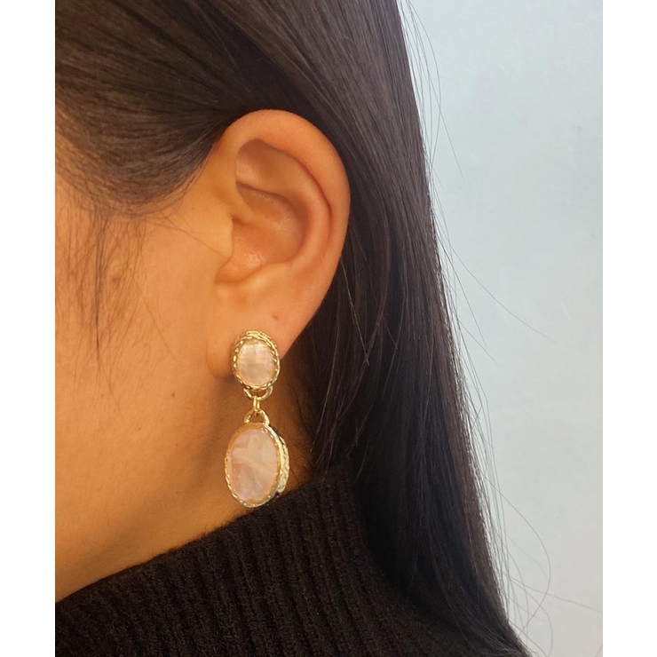 ヴィンテージカラーストーンピアス emouv ピアス | BUYSENSE | 詳細画像4 